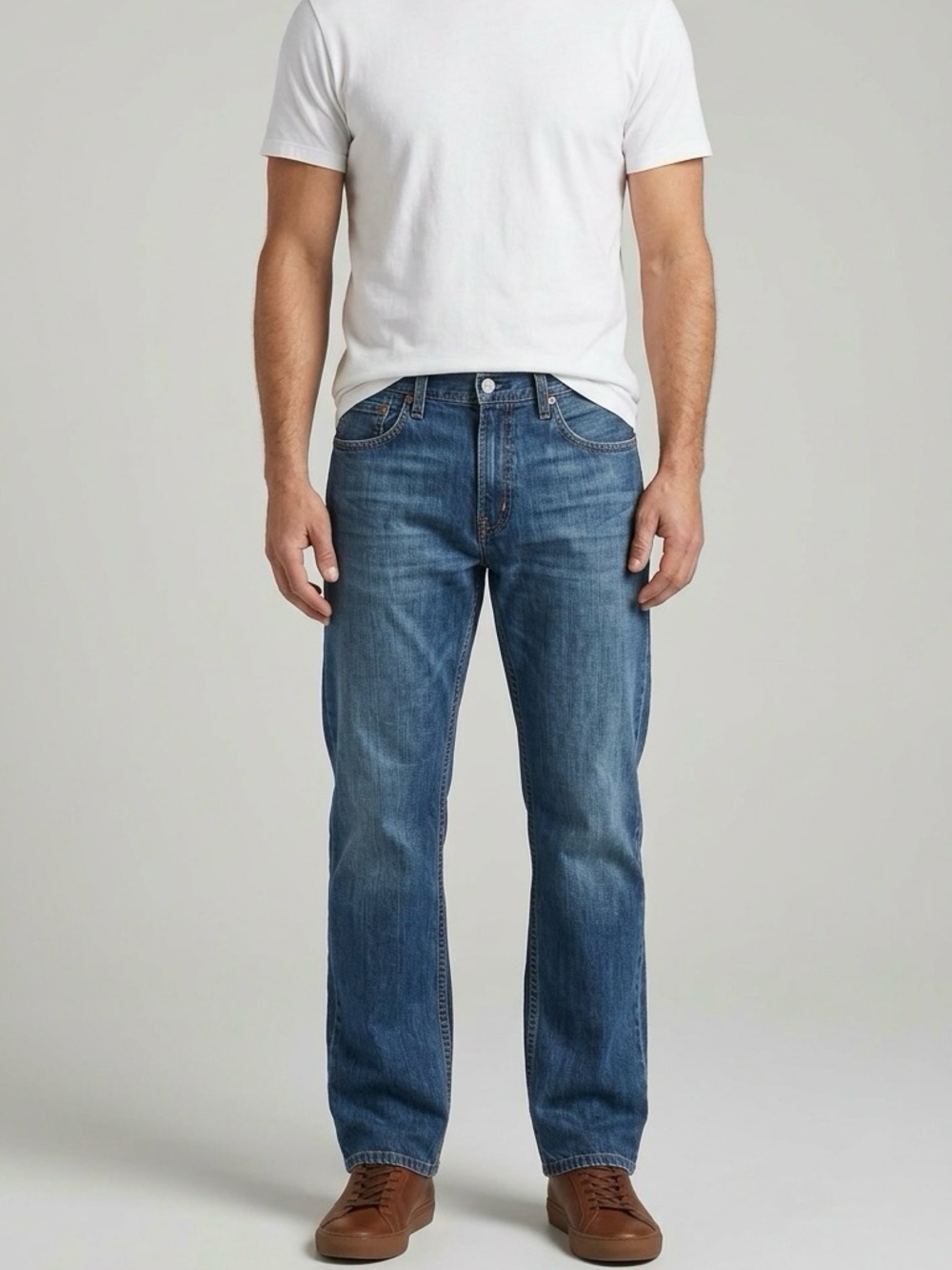 Levi's Bootcut Jeans in Mid Blue 32X30